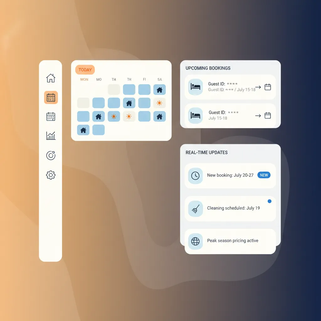 Calendar management tools with real-time booking updates