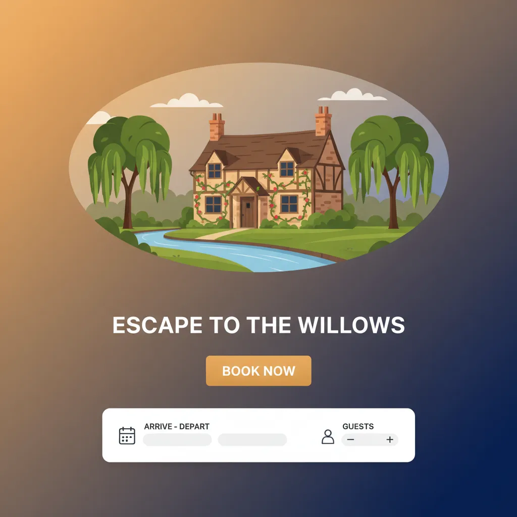 Example of a professional direct booking website powered by HolsUK.