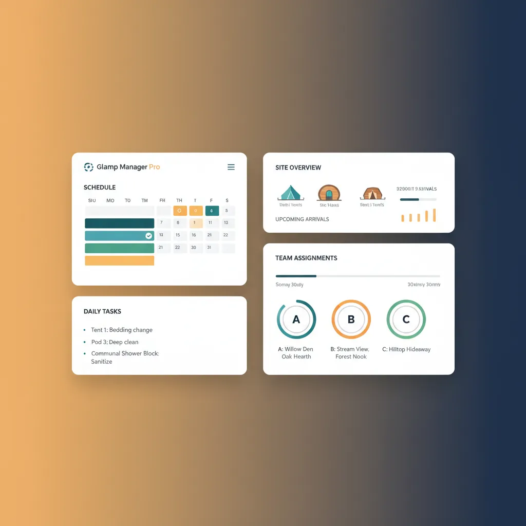 Dashboard interface showing cleaner management tools